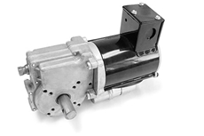Large right-angle AC gear motor for high torque